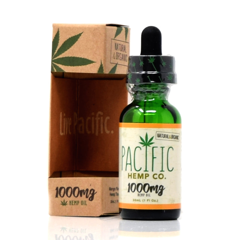 Pacific Hemp Co. Hemp Drops - 1000mg Wholesale