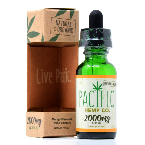Pacific Hemp Co. Hemp Drops - 2000mg