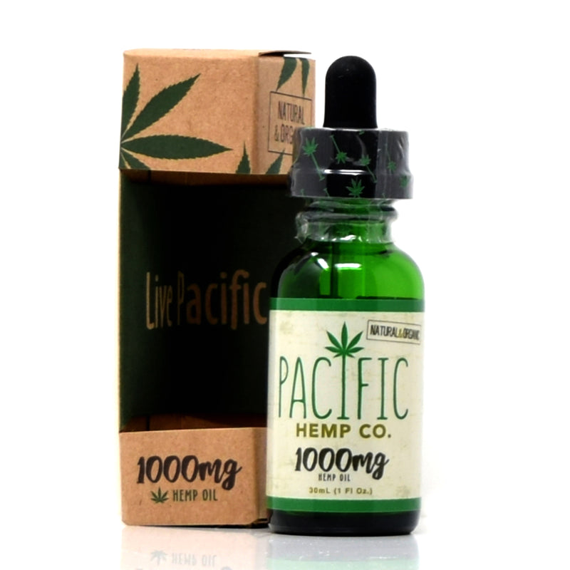 Pacific Hemp Co. Hemp Drops - 1000mg Wholesale