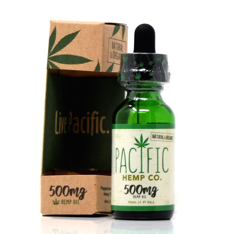 Pacific Hemp Co. Hemp Drops - 500mg Wholesale