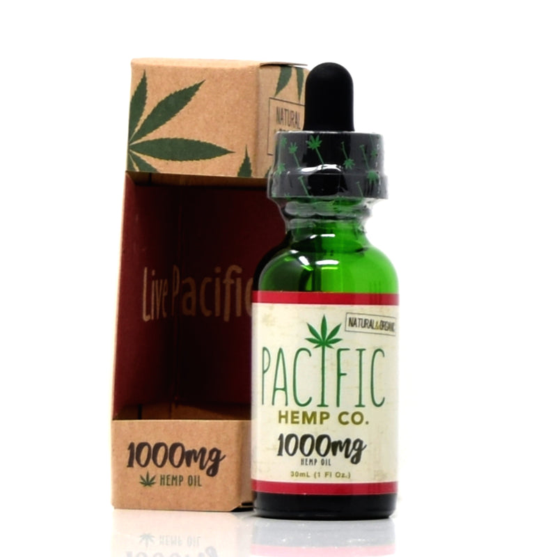 Pacific Hemp Co. Hemp Drops - 1000mg Wholesale