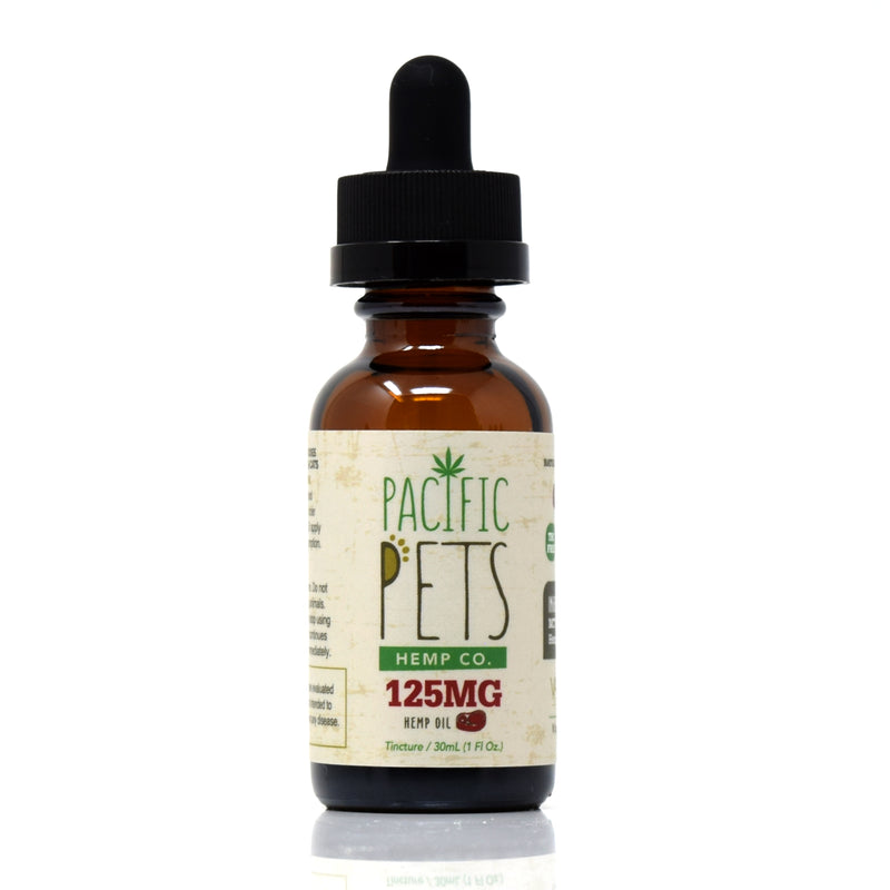 Pacific Pets Hemp Co. Drops (Tinctures) - 125mg Wholesale