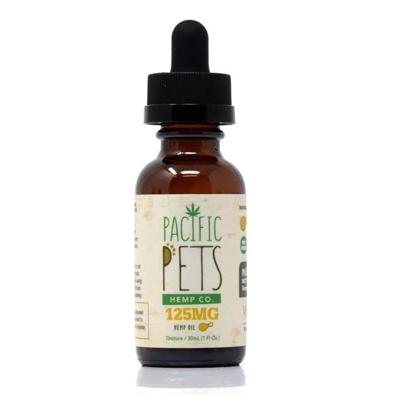 Pacific Pets Hemp Co. Drops (Tinctures) - 125mg Wholesale