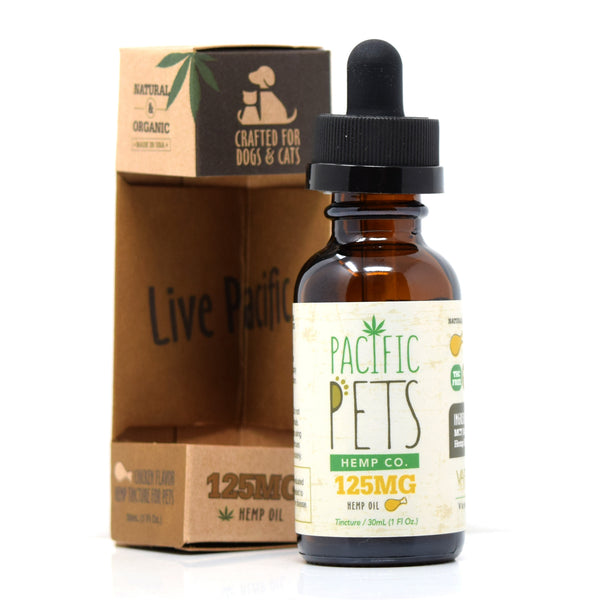Pacific Pets Hemp Co. Drops (Tinctures) - 125mg