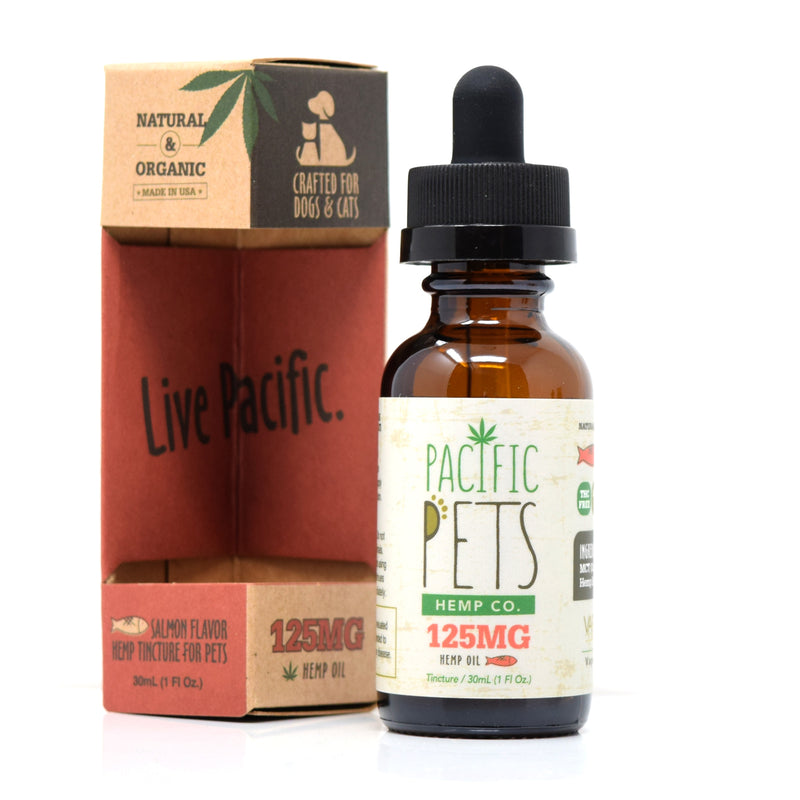 Pacific Pets Hemp Co. Drops (Tinctures) - 125mg Wholesale