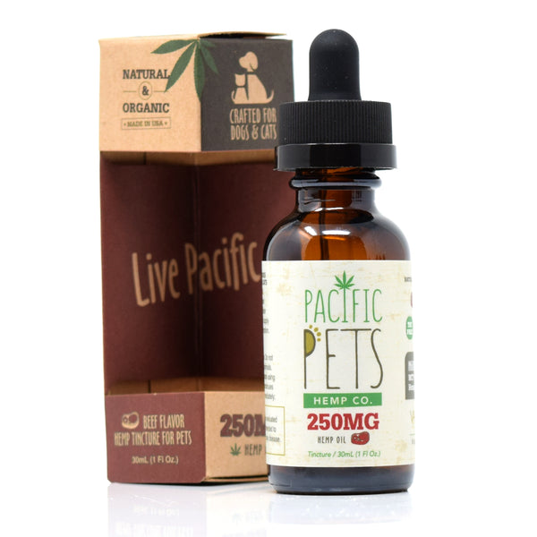 Pacific Pets Hemp Co. Drops (Tinctures) - 250mg