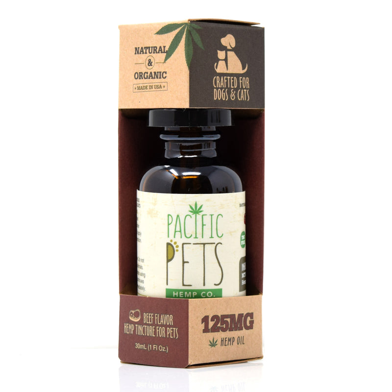 Pacific Pets Hemp Co. Drops (Tinctures) - 125mg Wholesale