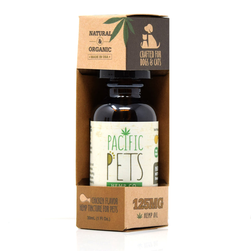 Pacific Pets Hemp Co. Drops (Tinctures) - 125mg Wholesale