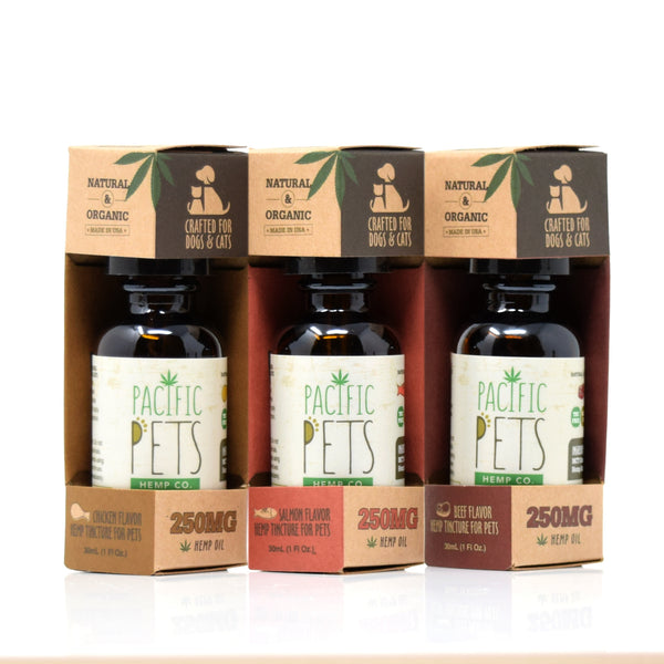 Pacific Pets Hemp Co. Drops (Tinctures) - 250mg
