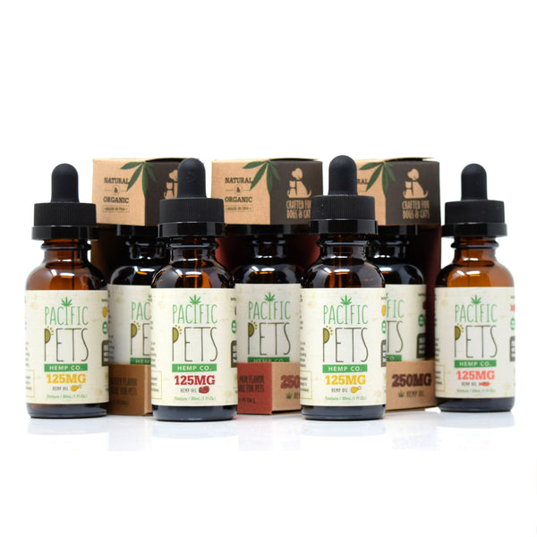 Pacific Pets Hemp Co. Drops (Tinctures) - 125mg