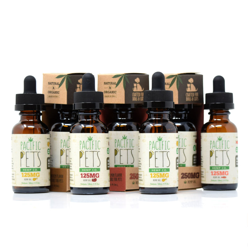Pacific Pets Hemp Co. Drops (Tinctures) - 125mg Wholesale
